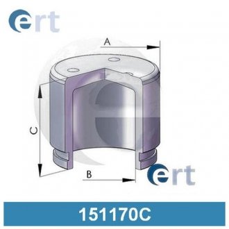 Поршень супорта MAZDA 6 07- ERT 151170C