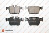 EUROREPAR LANDROVER К-т задніх гальм. колодок Discovery Sport 2,0-2,2 14-, Range Rover Evoque 2,0-2,2 11- 1675992480