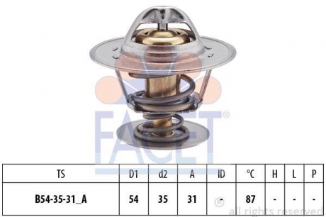 Термостат FACET 7.8223S (фото 1)