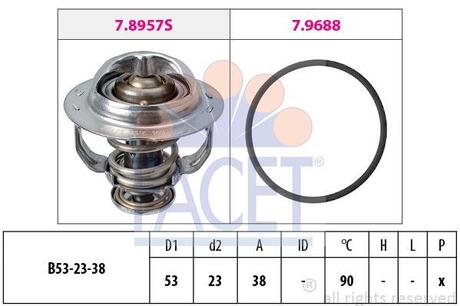 Термостат FACET 7.8957