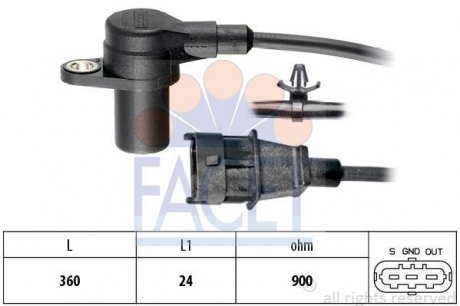 Датчик частоты вращения вала FACET 9.0564