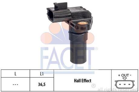 Датчик частоты вращения вала FACET 90649