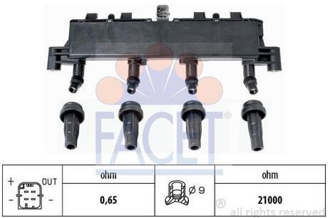 Котушка запалення FACET 96305