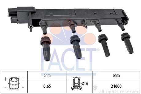 Котушка запалення FACET 96308