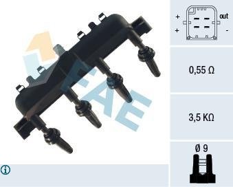 Катушка зажигания ((Испания)) FAE 80208