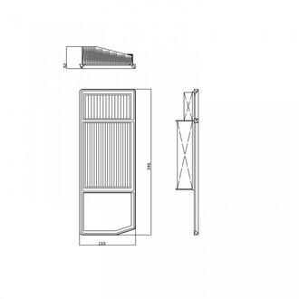 Фільтр повітря FIAT PANDA 1,3MULTIJET 12- FEBI BILSTEIN 101663