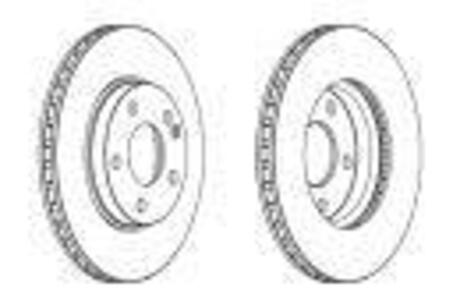 Гальмівний диск FERODO DDF1220