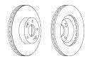 Гальмівний диск FERODO DDF1630C