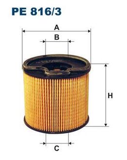 Фільтр палива FILTRON PE8163