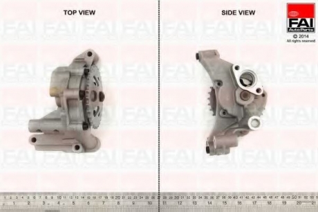 Масляний насос VW Golf4/Passat/A3/Bora 1.9TDi Fischer Automotive One (FA1) OP233