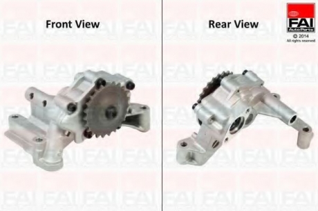 Масляна помпа VAG A3/A4/A5/A6/Q5/Suoerb/Golf VI/Passat/Passat CC/Tiguan 2.0Tdi 03- Fischer Automotive One (FA1) OP309