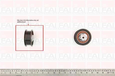 (67x23) Ролік натяжн.паска ГРМ VW Polo 1,7-1,9D/SDI 10/94- Lupo 1,7 Fischer Automotive One (FA1) T9493