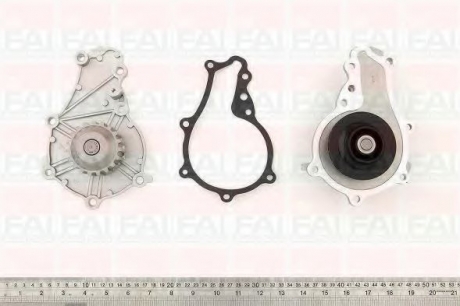 Водяна помпа Ford/Mazda/PSA/Volvo 1.6Hdi/1.6Tdci 2004- Fischer Automotive One (FA1) WP6318