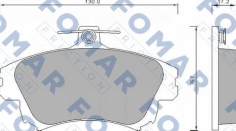 Гальмівні(тормозні) колодки FOMAR FO677481