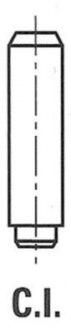 Втулка направляюча клапана головки блоку циліндрів двигуна FRECCIA G11259 (фото 1)