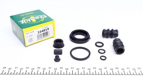 Ремкомплект супорту заднього Opel Astra (G / H) / Zafira A (d = 34mm) (Lucas) FRENKIT 234019