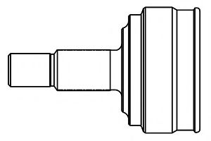 ШРКШ зовн. Audi 80/90 Qvatro -88,100 Qvatro -88 GSP 803006