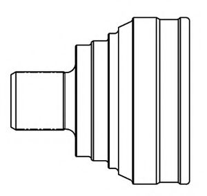 ШРКШ зовн. 36z/27z/56,5mm ABS:48 Volvo C30, C70 I, S60 I, S70, S80 I, V70 I, V70 II, XC70 Cross Country 1.8-3.0 12.95-12.12 GSP 862009