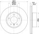 Гальмівний диск перед. BMW 3 (E90/E90N) 320d 05-/X1 (E84) 09- 8DD 355 115-381