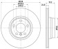 Диск гальмівний передній BMW 3(F30) 330x24 8DD 355 129-651