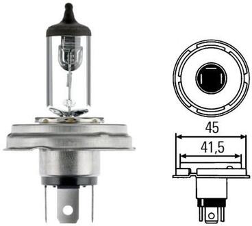 R2 12V 45/40W Лампа розжарювання STANDARD HELLA 8GD 002 088-141