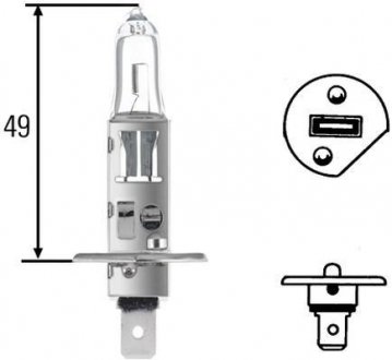 Ліхтар накалу, Ліхтар накалу, основная фара HELLA 8GH 002 089-351