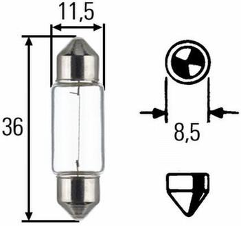 Ліхтар накалу HELLA 8GM002092171