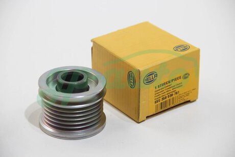 Шкив генератора Berlingo/Partner 09- (Valeo) HELLA 9XU 358 038-761