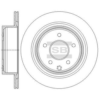 Диск тормозной NISSAN QASHQAI (SANGSIN) Hi-Q (SANGSIN) SD4241