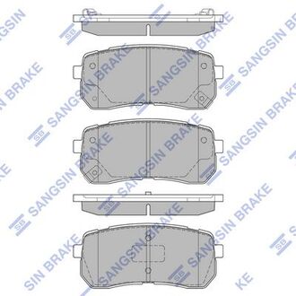 Колодка торм. диск. hyundai veracruz задн. (sangsin) Hi-Q (SANGSIN) SP1192