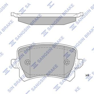 Тормозные колодки Hi-Q (SANGSIN) SP2263