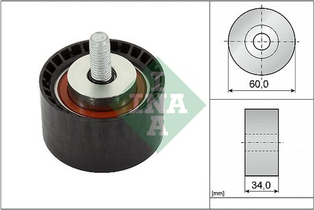 Ролик направляючий INA 532088810