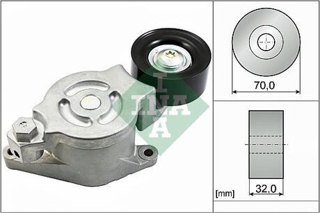 Натяжник ременя micro-V INA 534053810