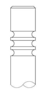 Клапан впускний VW 1,3-1,4 (36X8X98.9) Intervalves 1613.002