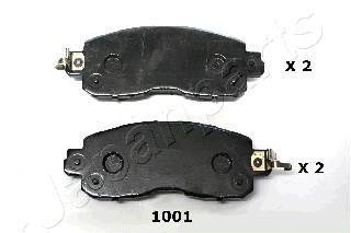 Колодки гальмівні NISSAN P. LEAF ELECTRIC 10- JAPANPARTS PA1001AF