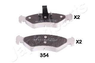 Колодки гальмівні FORD P. FIESTA -96/96-00/KA -00 JAPANPARTS PA-354AF