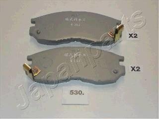 Комплект тормозных колодок дисковый тормоз JAPANPARTS PA-530AF