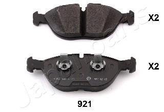 Колодки гальмівні CHRYSLER T. CROSSFIRE 3,2 03-08 JAPANPARTS PA921AF