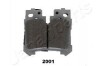 JAPANPARTS TOYOTA Тормозные колодки задн.Lexus LS 06- PP-2001AF