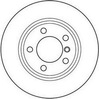 Гальмівний диск Jurid 562090JC
