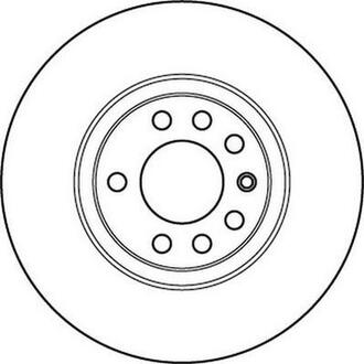 Гальмівний диск Jurid 562240JC