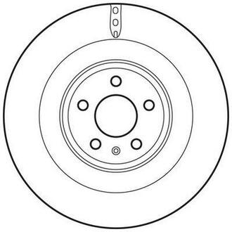 Диск гальмівний Jurid 562767JC