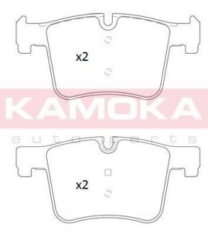 Колодка тормозная перед. BMW 1(F20) 11\'->.3 (F30) 11\'->. 4 13\'->.X3 (F25) 10\'->.X4 (F26) 14\'-> KAMOKA JQ101249