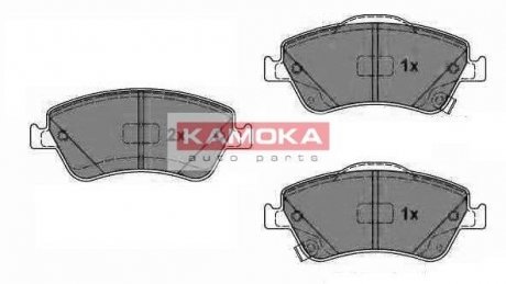 Колодка тормозная Toyota Auris 07\'-> перед. KAMOKA JQ1018092