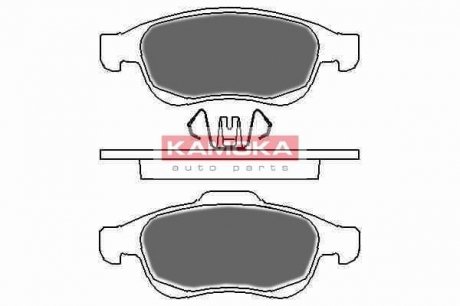 Комплект тормозных колодок дисковый тормоз KAMOKA JQ1018360