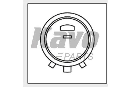 PARTS HYUNDAI Датчик давления масла i30 1,1 08-, KIA Picanto 1,0-1,1 04-. KAVO EOP-3002