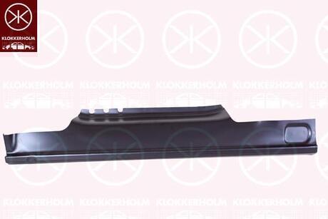 VW TRAN V 03 - Накладка порога пра, внешняя часть KLOKKERHOLM 9568042