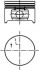 Поршень DACIA 79.5 K7J710/714 2004 - (KS) KOLBENSCHMIDT 40277600 (фото 1)