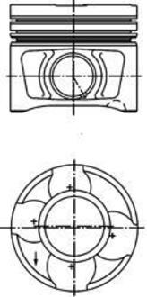 Поршень KOLBENSCHMIDT 40356600 (фото 1)