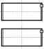 Вкладыши шатунные на 1 шейку KOLBENSCHMIDT 79269600 (фото 1)